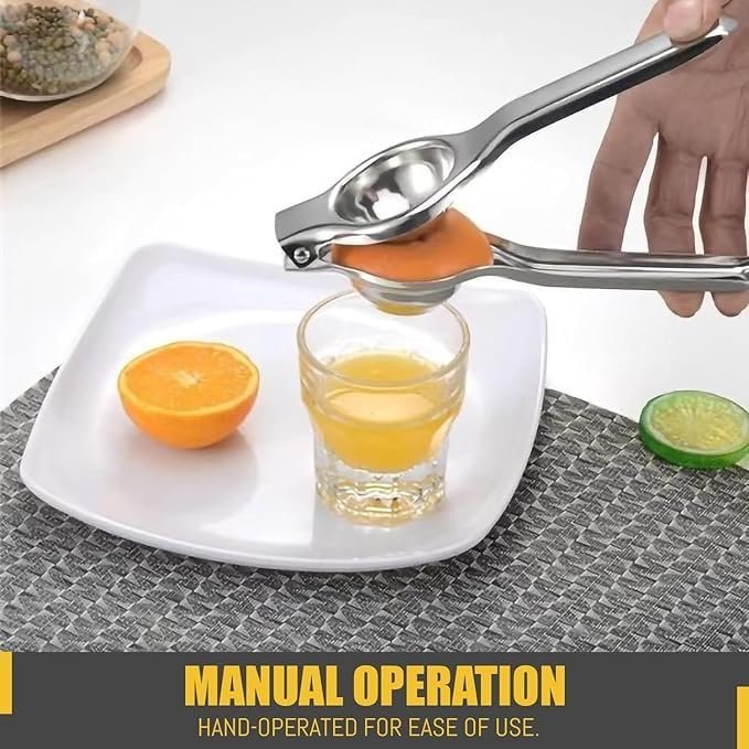 Lemon Squeezer Juicer | Manual Citrus Press | Stainless Steel & Easy-to-Use Kitchen Tool